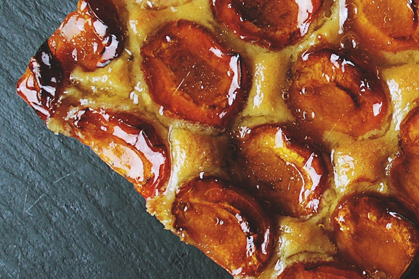tarte tatin met pastinaak en sjalotten